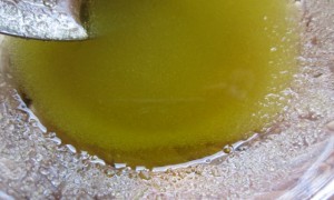 cosmétiques maison gommage sel huile d'olive