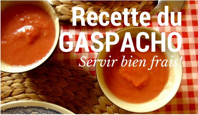 recette gaspacho