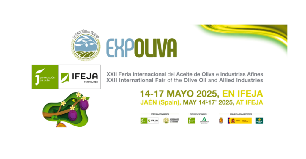 dates de expoliva Jaén du 14 au 17 mai 2025 à Jaén espagne. Participez au XXII SYMPOSIUM SCIENTIFIQUE ET TECHNIQUE EXPOLIVA 2025