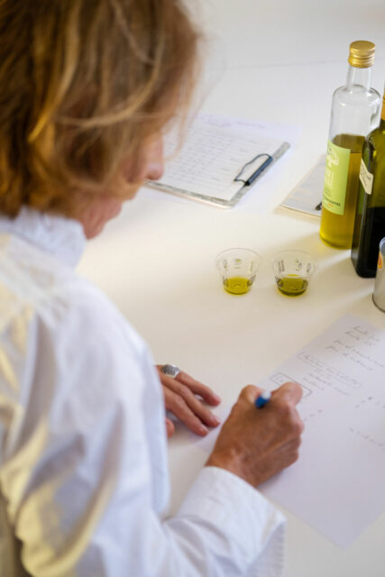 certification en dégustation d'huiles d'olive vierges