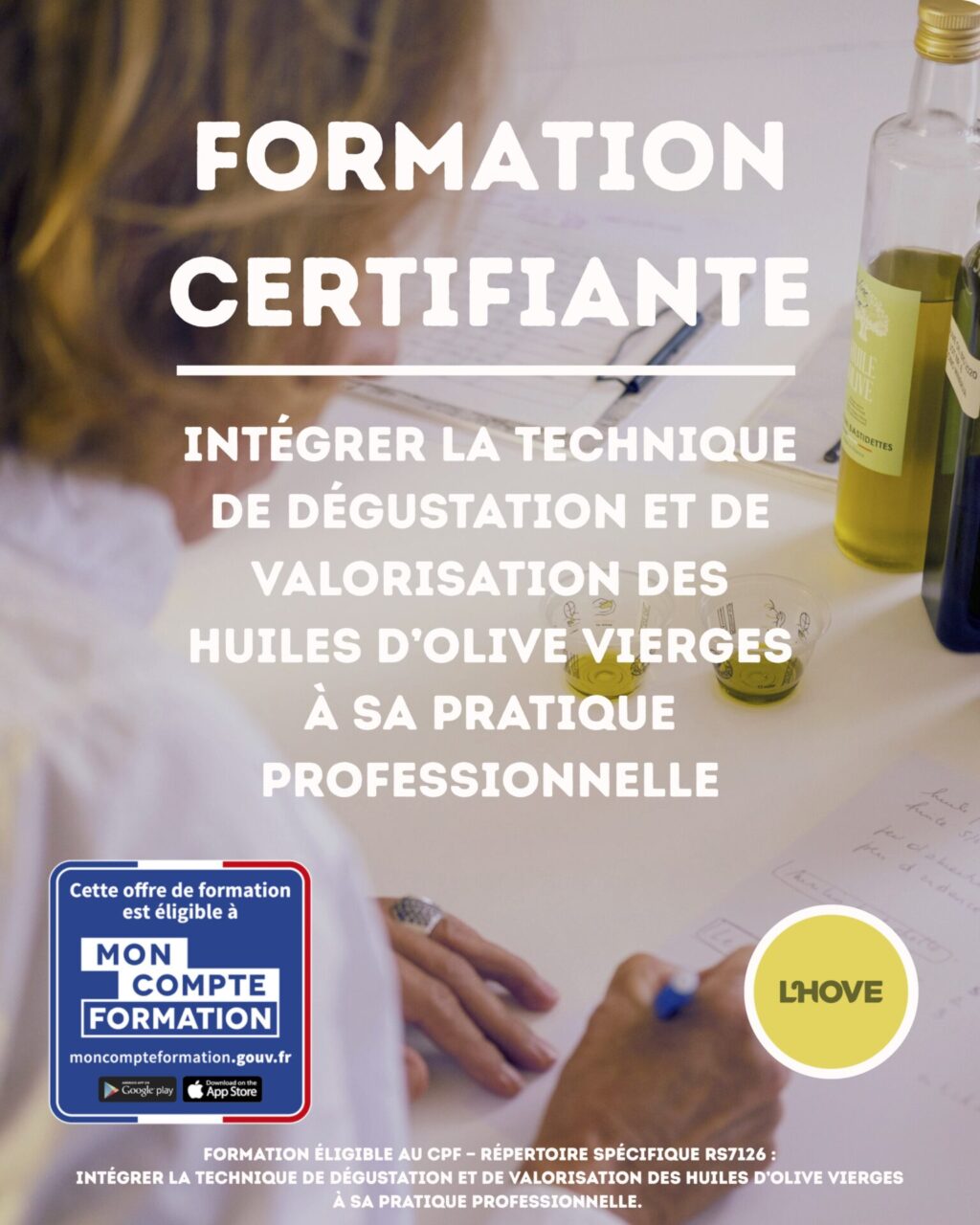 Une première en France : la formation certifiante en dégustation d’huiles d’olive vierges désormais éligible au CPF